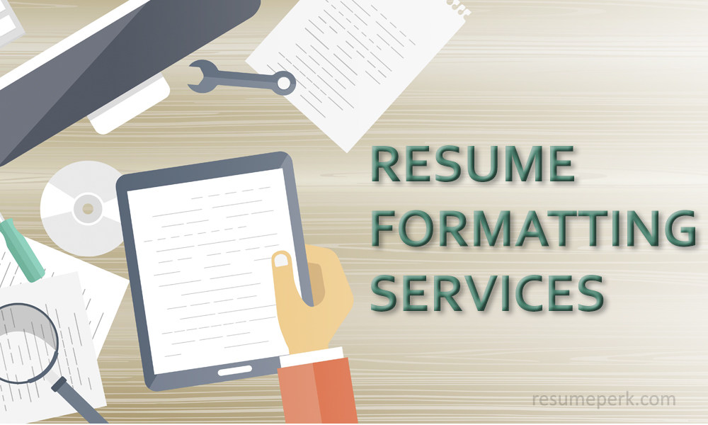 resume formatting services
