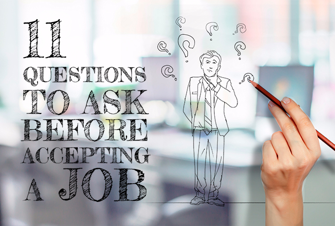 questions to ask before accepting a job