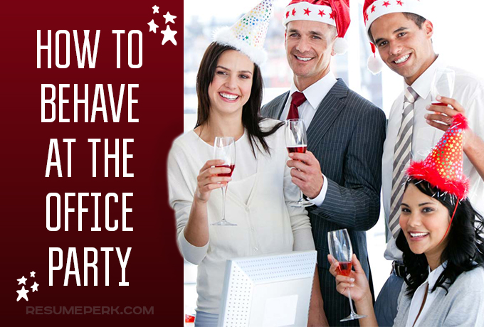How to behave at a company party