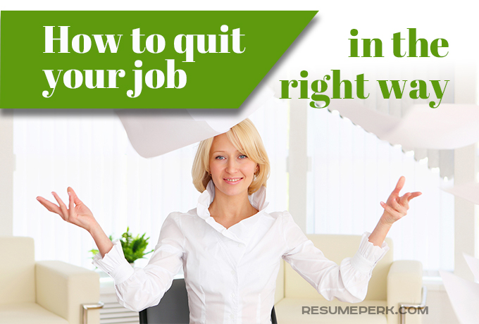How to quit job