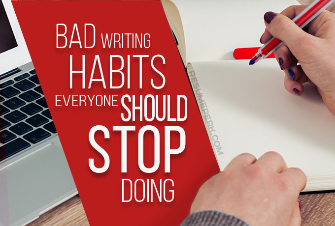 10 bad writing habits