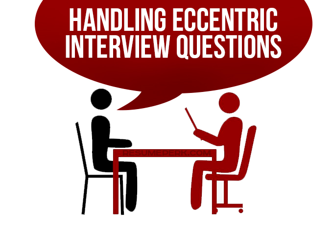Respond to eccentric interview