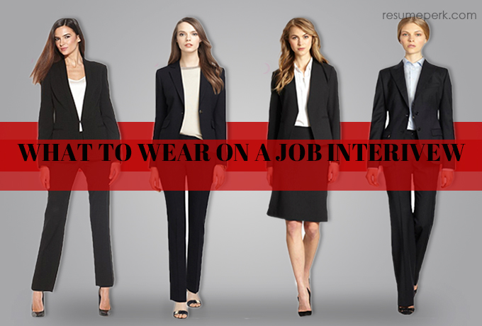 job interview women's attire