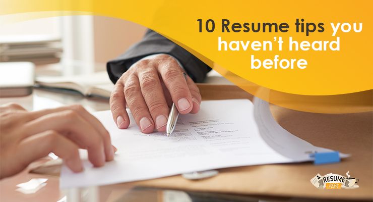 resume tips