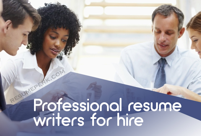 Resume and cover letter writers