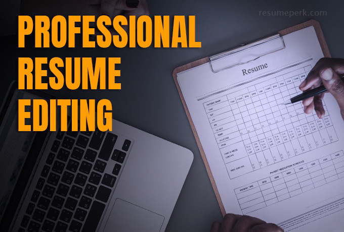 professional resume editing